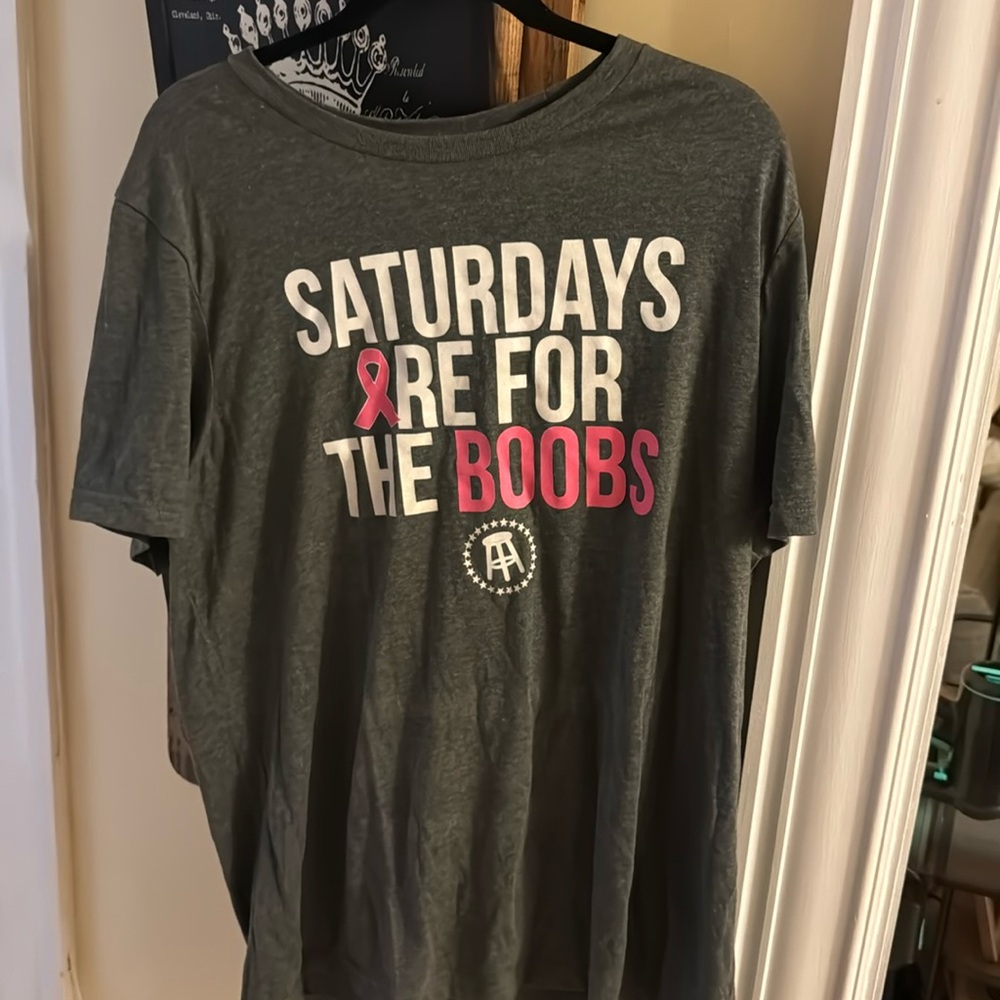Barstool Breast Cancer Awareness Tshirt